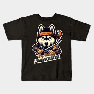 Husky Ninja Kids T-Shirt
